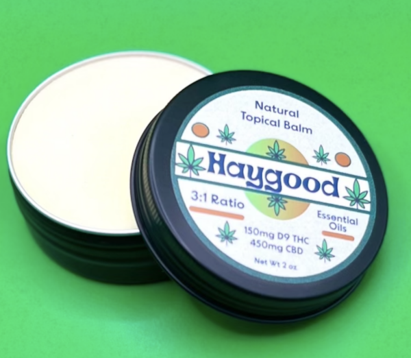 Natural Topical Salve - 3:1 Blend (450mg CBD & 150mg D9)